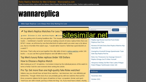 wannareplica.com alternative sites