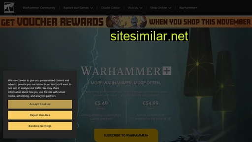 warhammerplus.com alternative sites