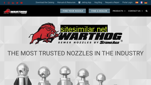warthog-nozzles.com alternative sites
