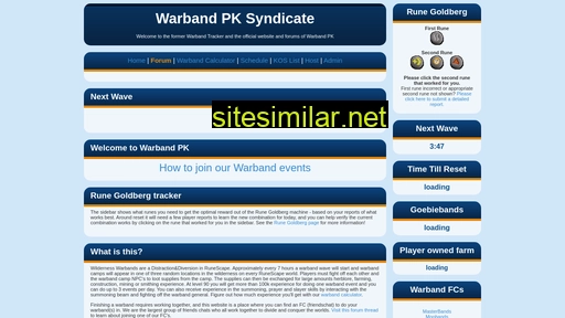 warbandtracker.com alternative sites