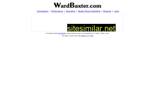 wardbaxter.com alternative sites
