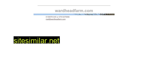 wardheadfarm.com alternative sites