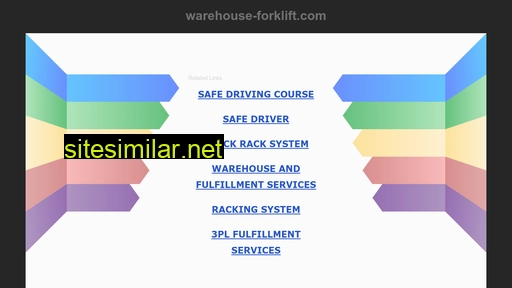 warehouse-forklift.com alternative sites