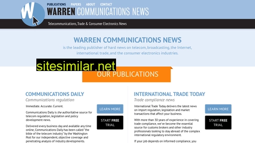 Warren-news similar sites