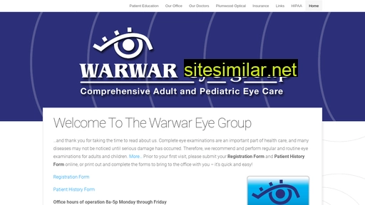 warwareyegroup.com alternative sites