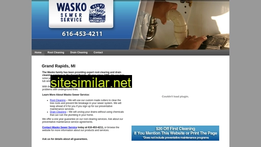 waskosewer.com alternative sites