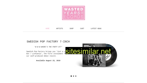 Wastedyearsrecords similar sites