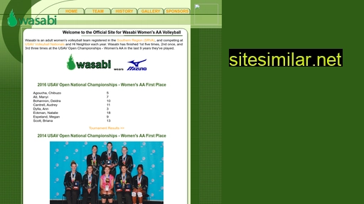 wasabivolleyball.com alternative sites