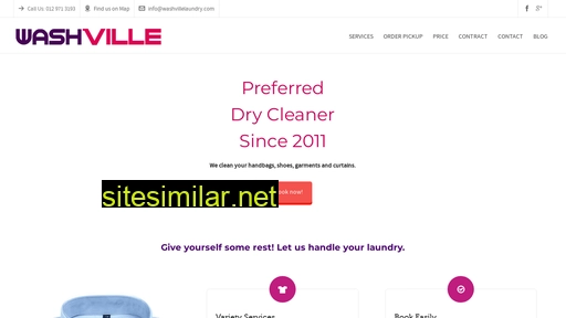washvillelaundry.com alternative sites