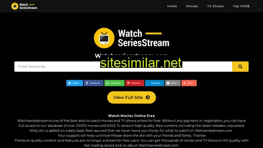 watchseriesstream.com alternative sites