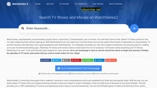 watchseriesz.com alternative sites
