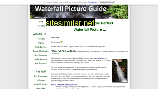 Waterfall-picture-guide similar sites