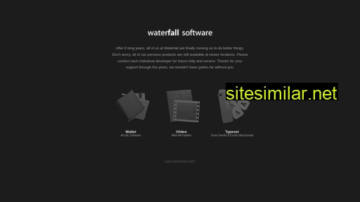 waterfallsw.com alternative sites