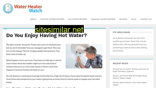 waterheaterwatch.com alternative sites