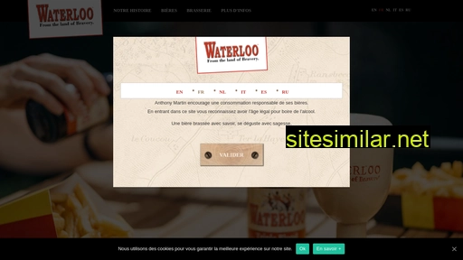 waterloo-beer.com alternative sites