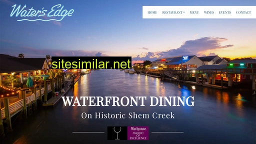 waters-edge-restaurant.com alternative sites