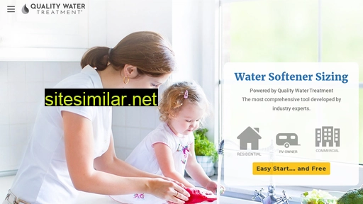 watersoftenersizing.com alternative sites