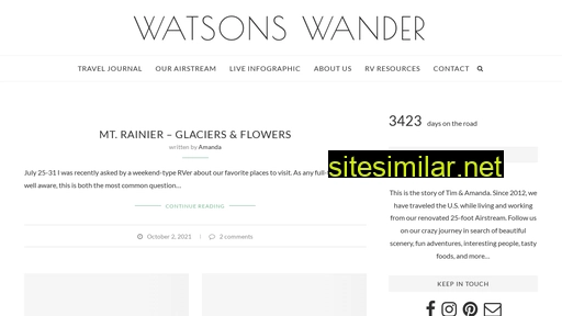 watsonswander.com alternative sites