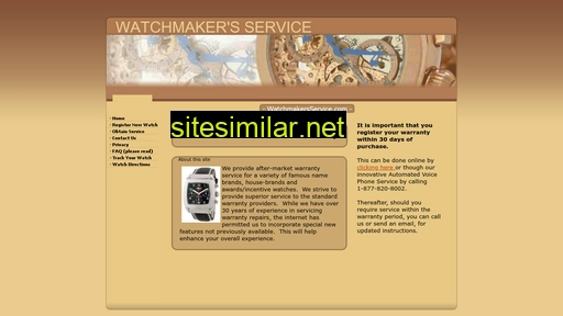 watchmakersservice.com alternative sites