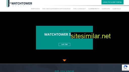 Watchtower-security similar sites