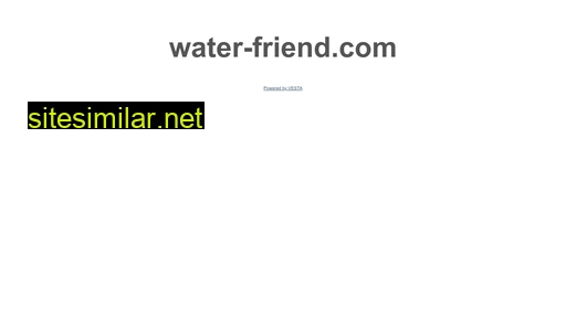 water-friend.com alternative sites