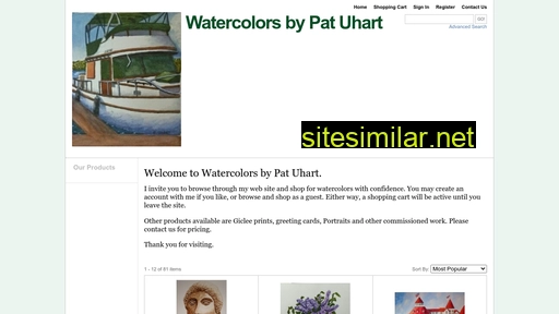 watercolorsbypatuhart.com alternative sites