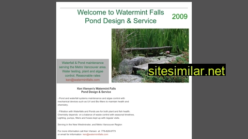 Watermintfalls similar sites