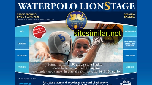 Waterpololionstage similar sites