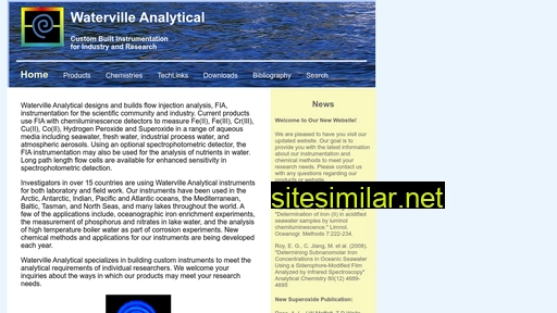 watervilleanalytical.com alternative sites