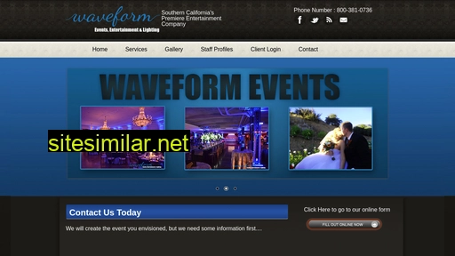 waveformevents.com alternative sites