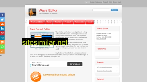 Wave-editor similar sites
