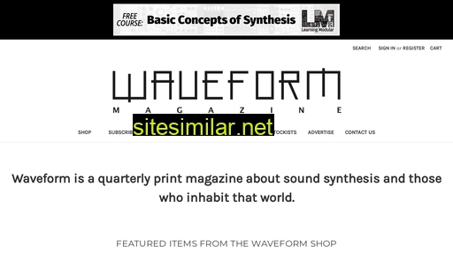 waveformmagazine.com alternative sites