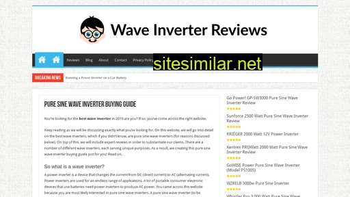 Waveinverterreviews similar sites