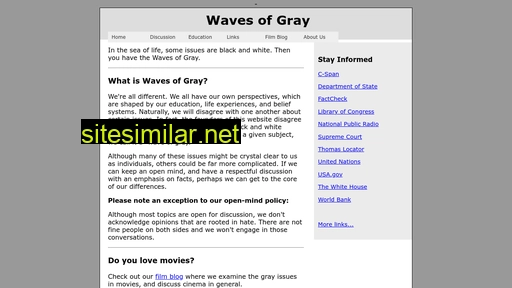 wavesofgray.com alternative sites
