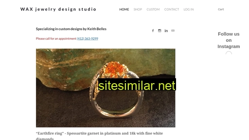 Waxjewelrydesignstudio similar sites
