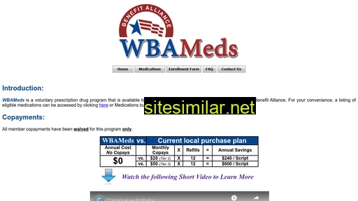 Wbameds similar sites
