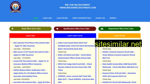 wbjobrecruitment.com alternative sites