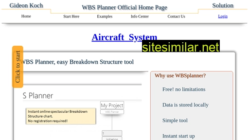 Wbsplanner similar sites