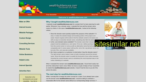 wealthbuildersusa.com alternative sites