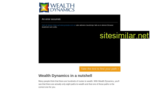 Wealthdynamics similar sites