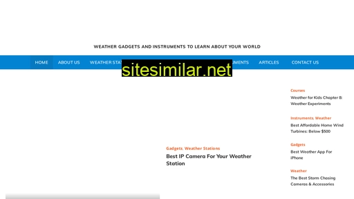 Weatherstationary similar sites