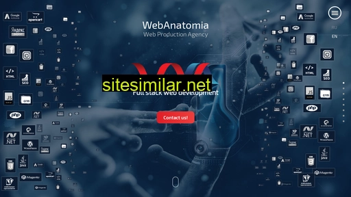 Webanatomia similar sites
