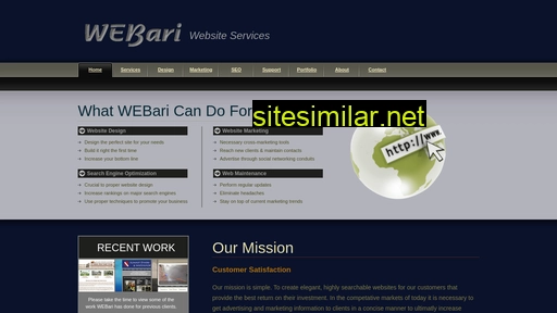 Webari similar sites