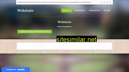 webarsiv.weebly.com alternative sites
