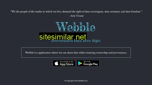 webble.com alternative sites