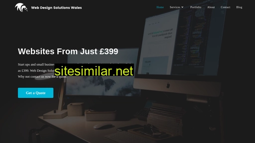 Webdesignsolutionswales similar sites