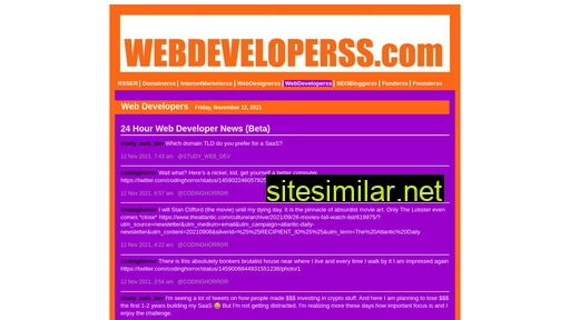 webdeveloperss.com alternative sites