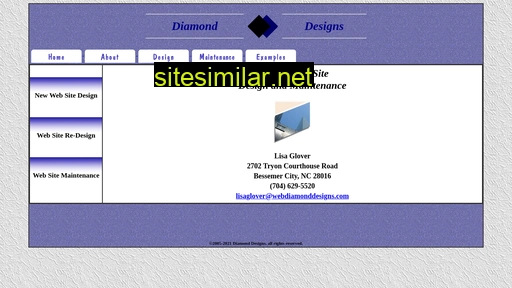 webdiamonddesigns.com alternative sites