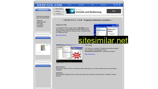 webfacil.com alternative sites