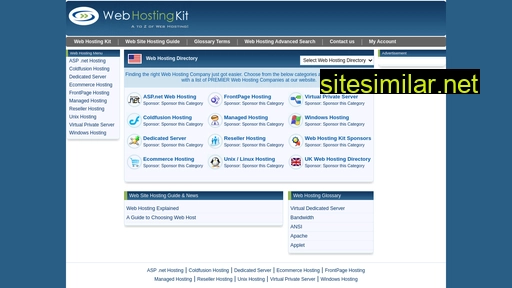 Webhostingkit similar sites